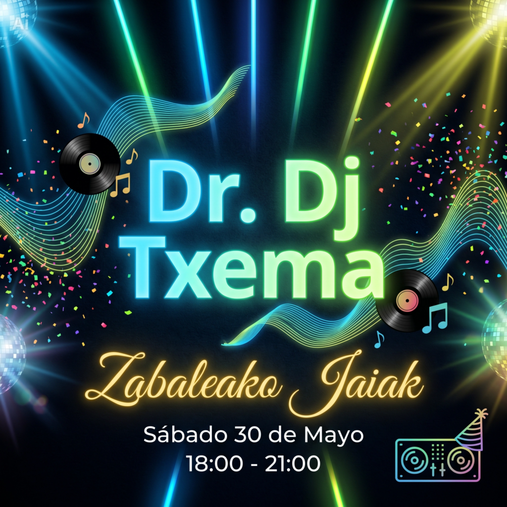 Dr. Dj Txema en Zabaleako Jaiak